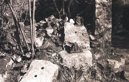 Iron Chairs and Stone Sets from the Dartmoor Railway