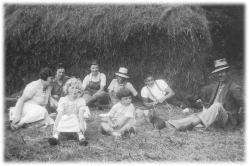 Haymaking at Lustleigh