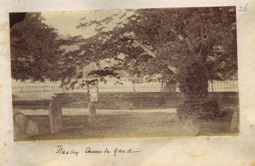 Flaxley churchyard