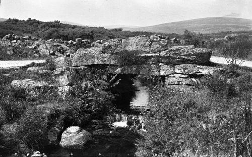 NEGATIVE  OF HARTILAND MOOR BRIDGE. BY R.HANSFORD WORTH