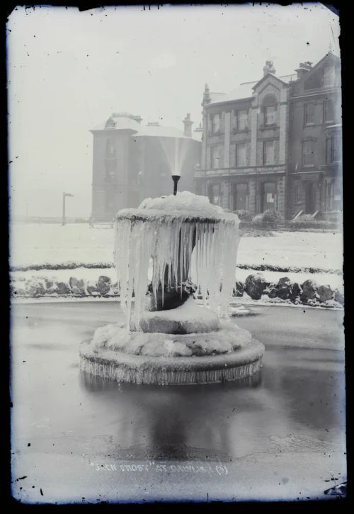 Jack Frost comes to Dawlish