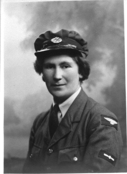 Ruby Brown in her WAAF uniform