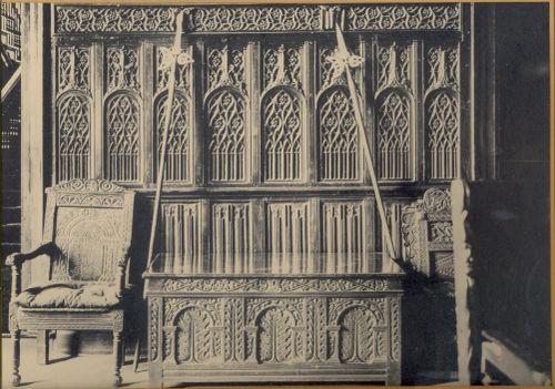 Oak Panelling, Slade Hall