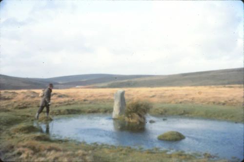 Boundary stone near Avon Dam