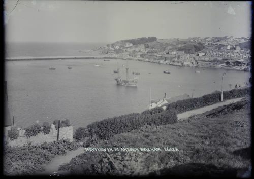 'Mayflower II' at anchor, Brixham