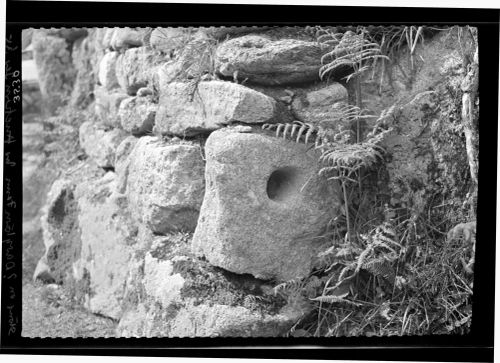 A Holed Gatepost at Davy Town Farm