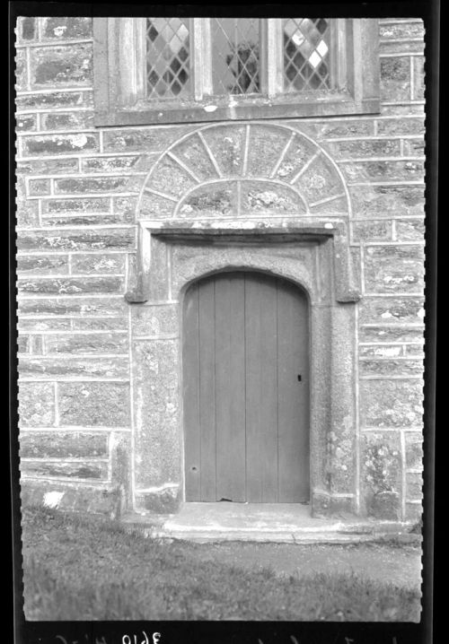 Lew Trenchard church, west door