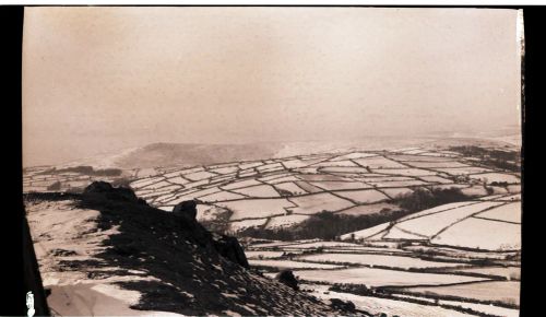 Ugborough beacon from Brent Hill