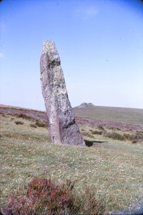 The Long Stone and Kestor Rock