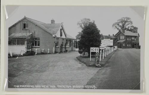 The Checkers and new Inn at Cheriton Bishop