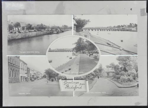 Multiview Postcard of Bideford