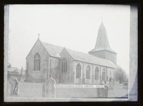 Church, exterior, Tawton, North