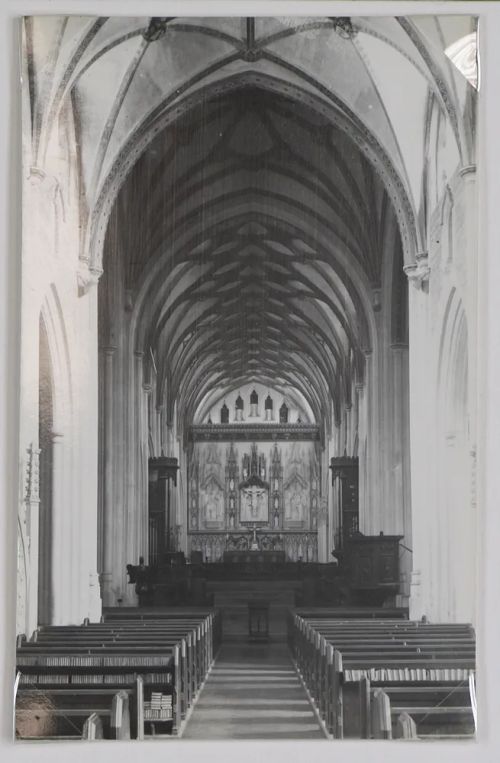 Interior of Ottery St.Mary church