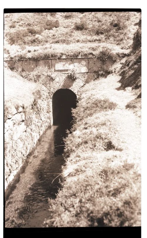 The west end of the Devonport Leat tunnel