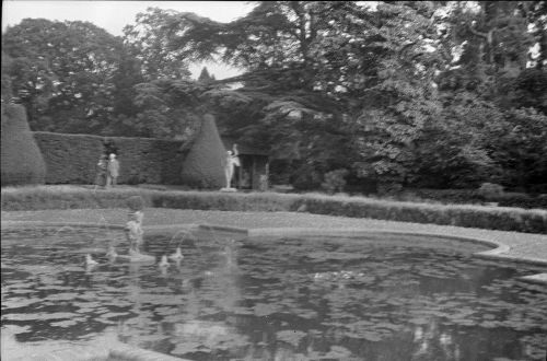 NEGATIVE OF LAKE IN THE GARDEN