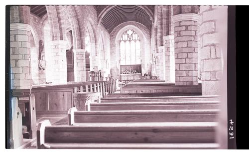 South Brent church interior