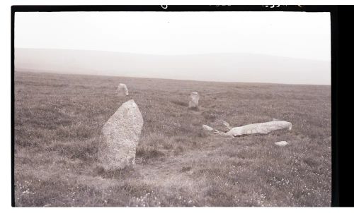 Stone Circle on Ringmoor Down