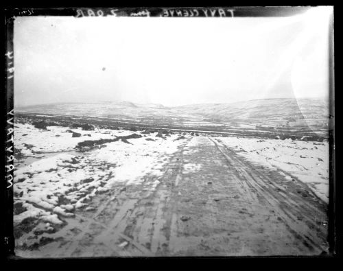 Tavy  cleave from Zoar in the snow