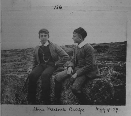 Two boys near Merrivale Bridge