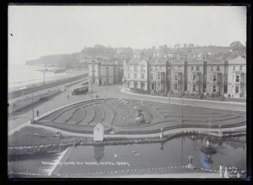 View from the Royal Hotel, Dawlish