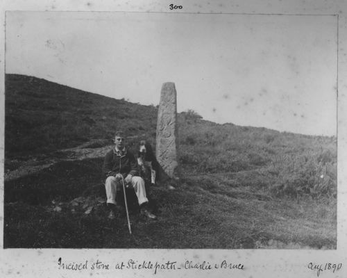 Sticklepath Stone Boundary Marker