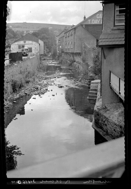 The River Okement through Okehampton