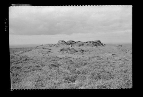 Cairn at Hangershiel rocks