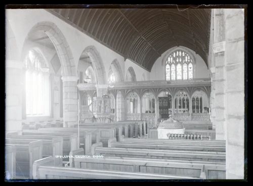 Interior of Ipplepen church