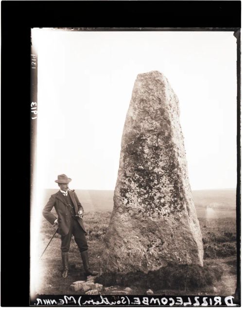 Drizzlecombe or Drizzle Combe menhir