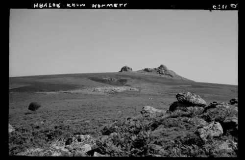 Haytor rocks from Holwell tor