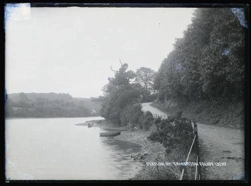 Station Road + River Tavy, Tamerton Foliot