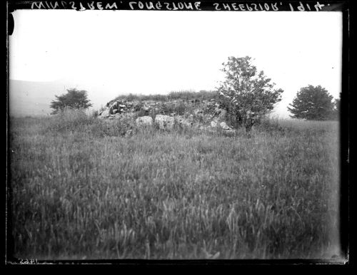 Windstrew, or winnowing platform, at Longstone