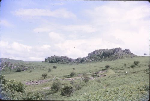 Medieval village of Hound Tor