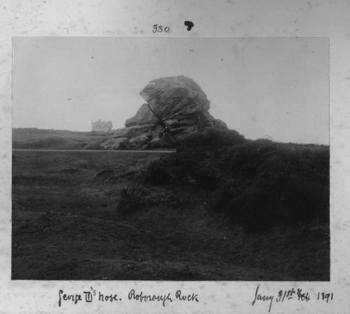 George IIIs Nose ( Roborough Rock )