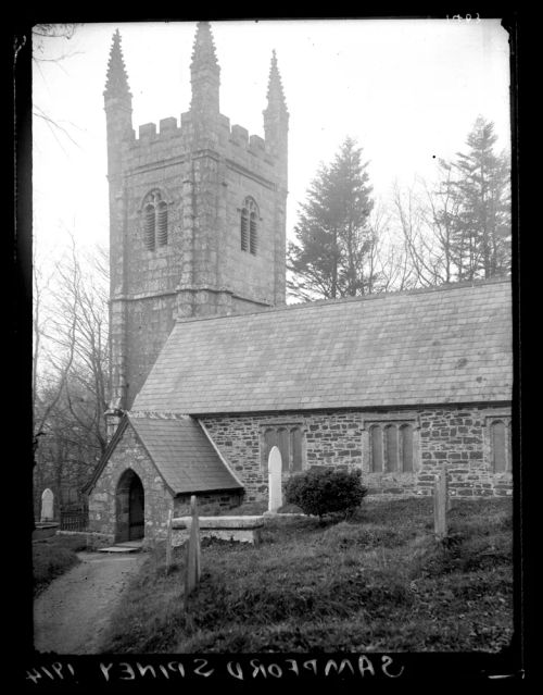 Sampford Spiney church