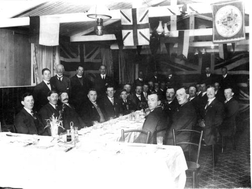 Armistice Dinner held at the Kestor Assembly Rooms