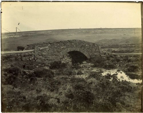 Venford Bridge, now submerged under the Reservoir 