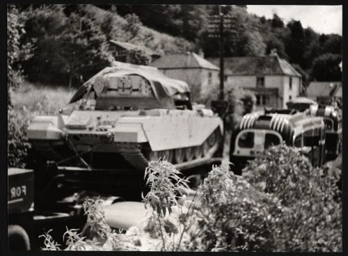 Tanks on A30 during Suez crisis (1956)