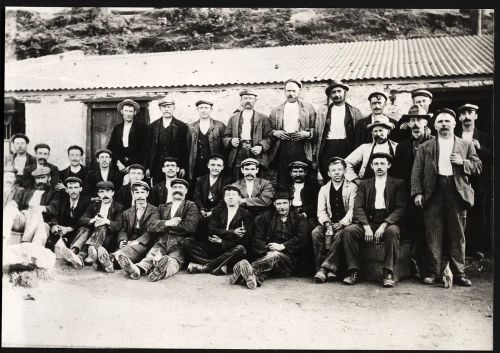 Miners at Ramsley Mine