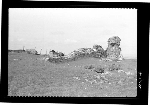 Ruined chapel on Brent Hill