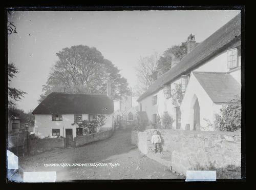 The Church gate, Drewsteignton