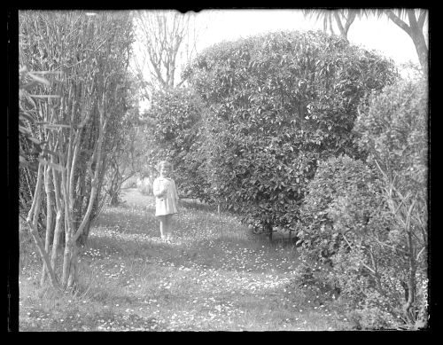 Shirley Taylor in the Garden at Moorside