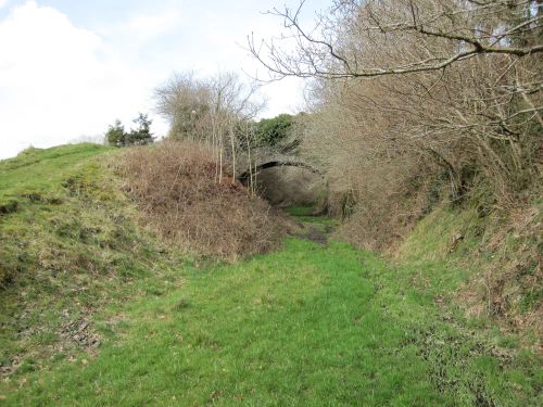 Tavistock South to Launceston Line trackbed