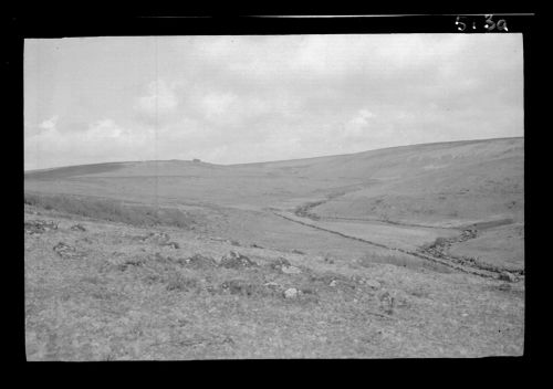 View of Wistman's Wood and the West Dart Valley