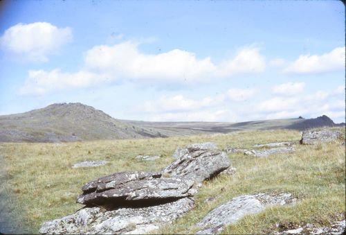 Nat Tor with Ger Tor in the background