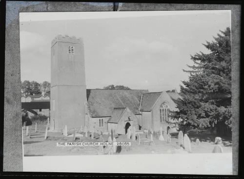 Church, exterior, Holne