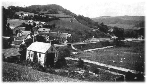 Wrayland Path and the railway line