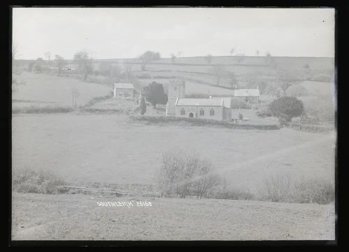 Church, exterior, Southleigh