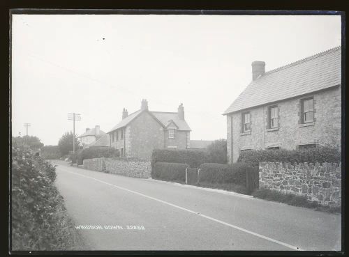 Whiddon Down: street view, Tawton, South