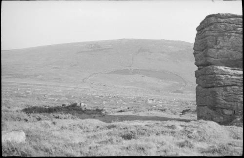 Grimspound from Hookney Tor